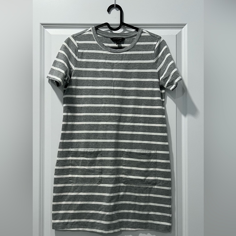 Banana Republic Factory Pocket Stripped Dress